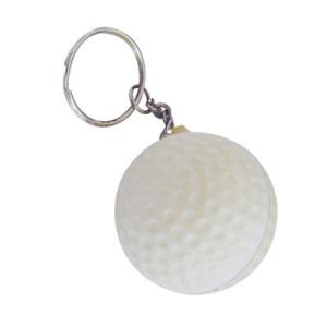 Key Ring Stress Balls Golf Ball