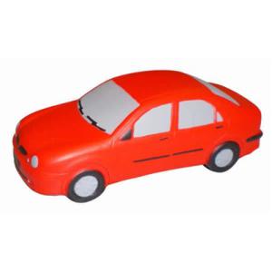 Stress Shape Red Sedan